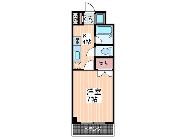 セレッソコ－ト西原の物件間取画像